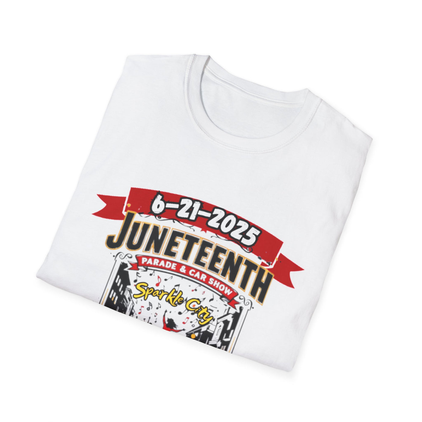 Juneteenth Celebration Unisex Softstyle T-Shirt - Freedom, Unity, Culture