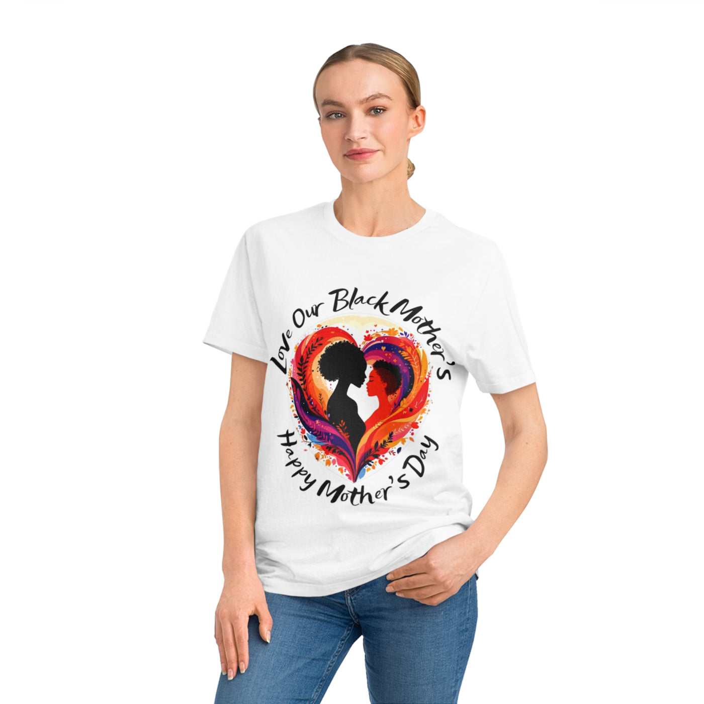 Love Our Black Mothers Unisex Rocker T-Shirt for Mother's Day