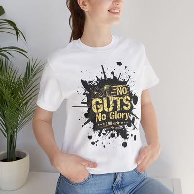 No Guts No Glory Unisex Jersey T-Shirt - Military Inspired Graphic Tee