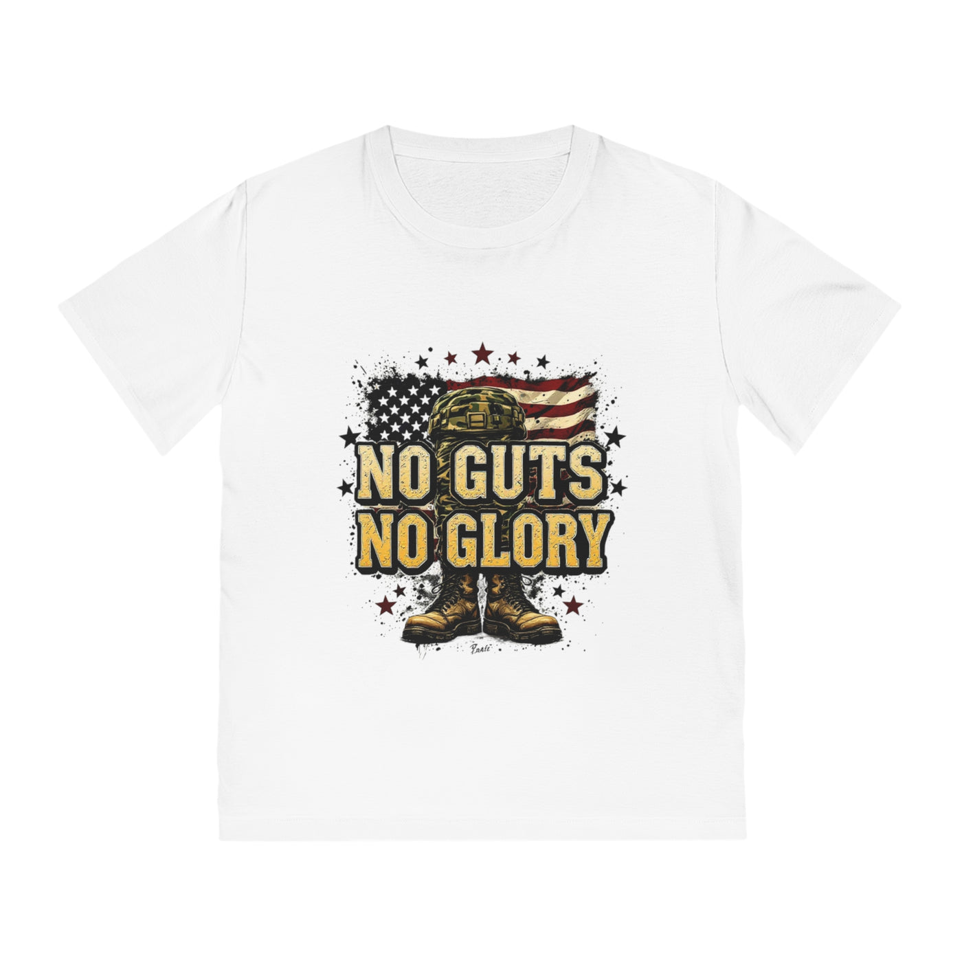 No Guts No Glory Unisex Rocker T-Shirt - Patriotic Graphic Tee