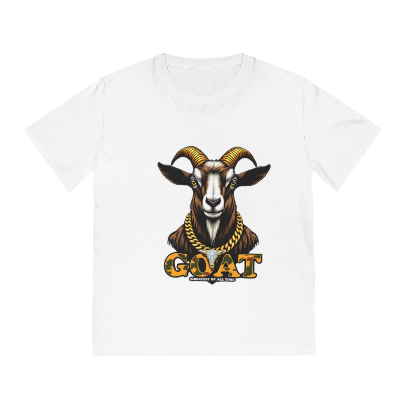 Unisex Rocker Goat T-Shirt | Greatest Of All Time Graphic Tee