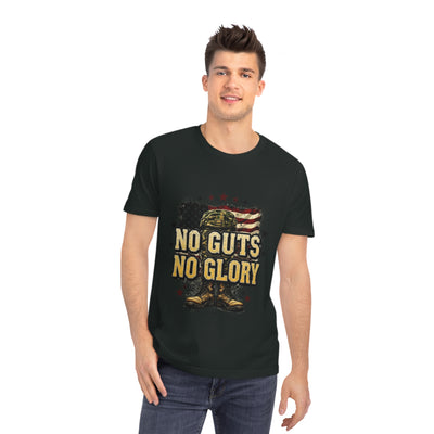 No Guts No Glory Unisex Rocker T-Shirt - Patriotic Graphic Tee