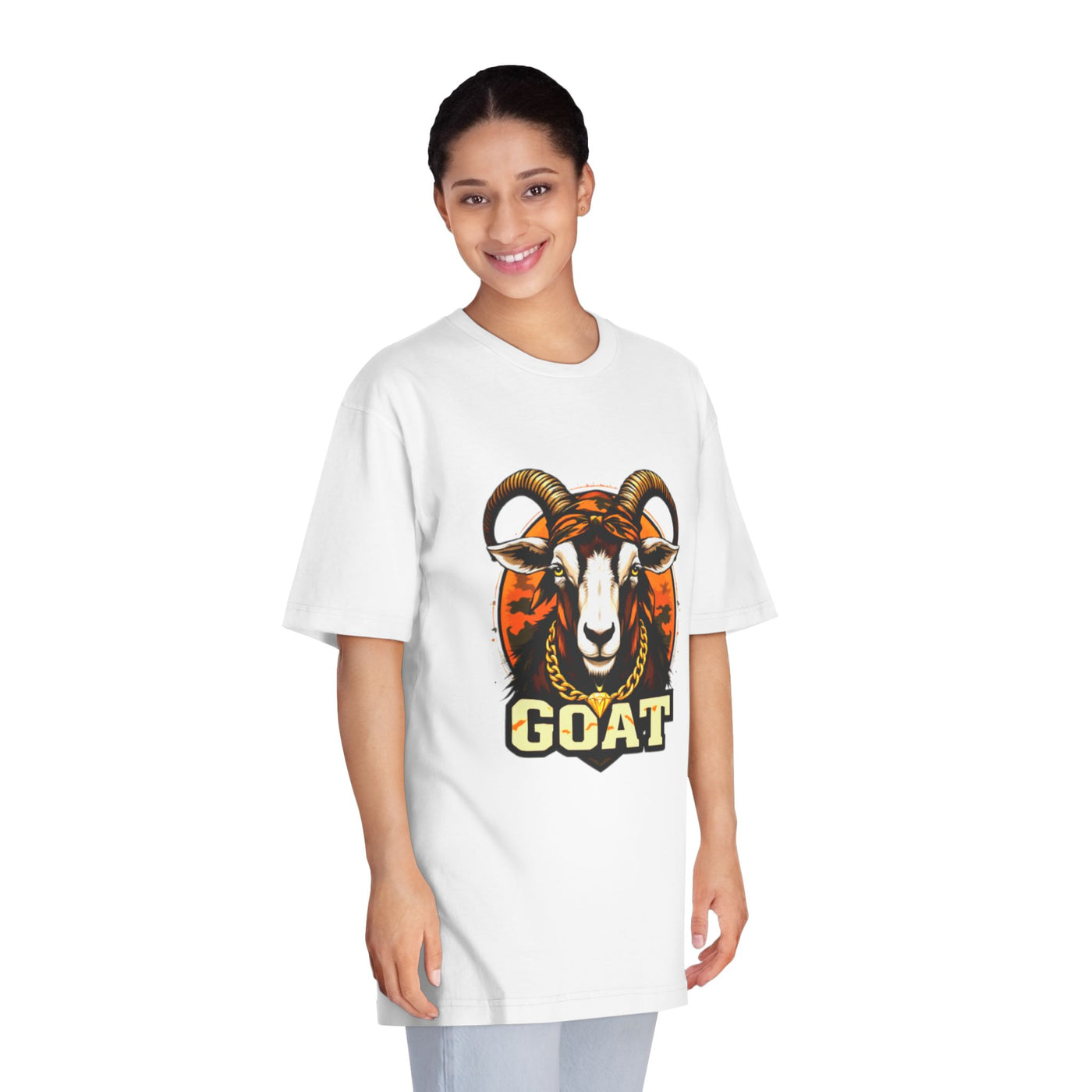 GOAT Graphic Unisex Classic Crewneck T-Shirt