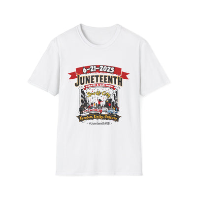 Juneteenth Celebration Unisex Softstyle T-Shirt - Freedom, Unity, Culture