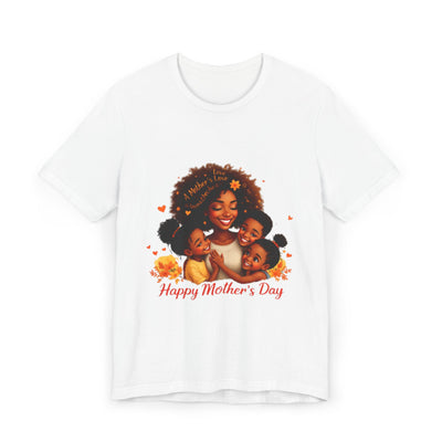 Happy Mother's Day Unisex Jersey T-Shirt - Celebrate Love & Family