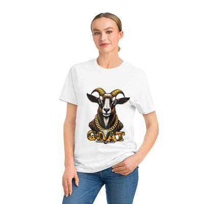 Unisex Rocker Goat T-Shirt | Greatest Of All Time Graphic Tee