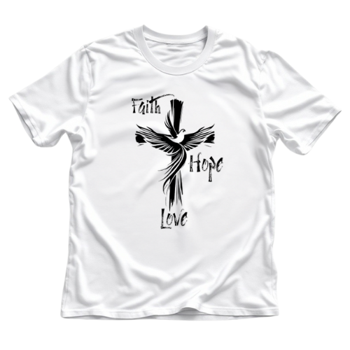 Paper Chasin Customs - Faith Hope Love - Cross Design [T-Shirt]