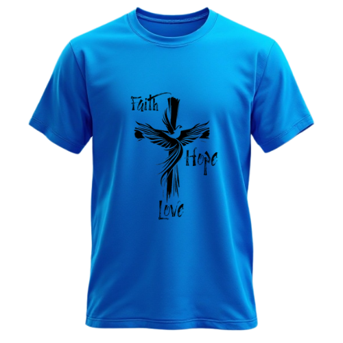 Paper Chasin Customs - Faith Hope Love - Cross Design [T-Shirt]