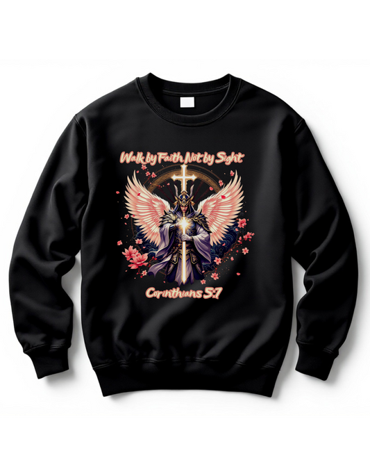 Paper Chasin Customs - Walk by Faith - 2 Corinthians 5:7 [Sweatshirt]