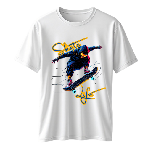 Paper Chasin Customs - Skate Life - Urban Rider - T-Shirt