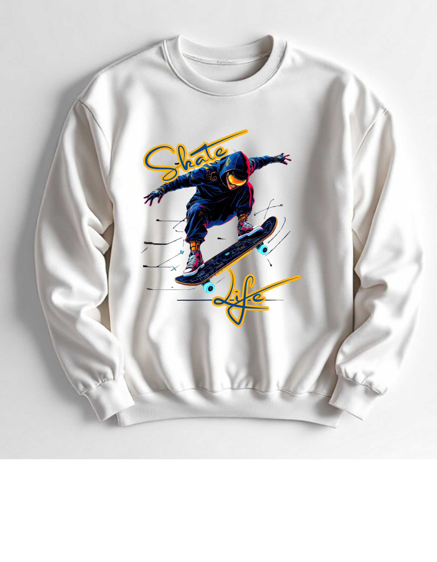 Paper Chasin Customs - Skate Life - Urban Rider - T-Shirt [Sweatshirt]