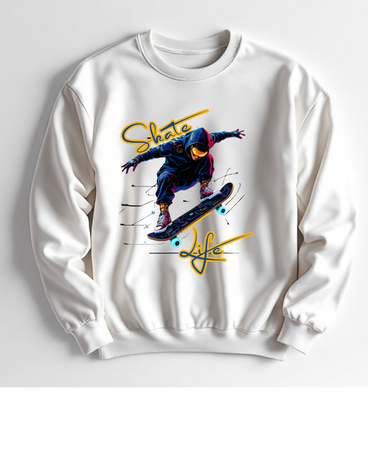 Paper Chasin Customs - Skate Life - Urban Rider - T-Shirt [Sweatshirt]