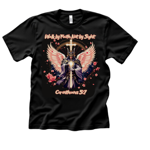 Paper Chasin Customs - Walk by Faith - 2 Corinthians 5:7 [T-Shirt]