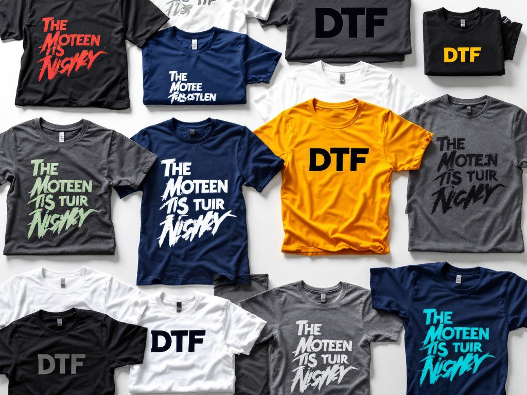 Custom DTF Printed T-Shirt - Bulk Order